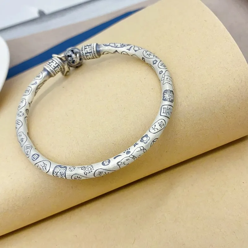 CUTE DAME S999 Sterling Silver Bracelets Women's Silver-4