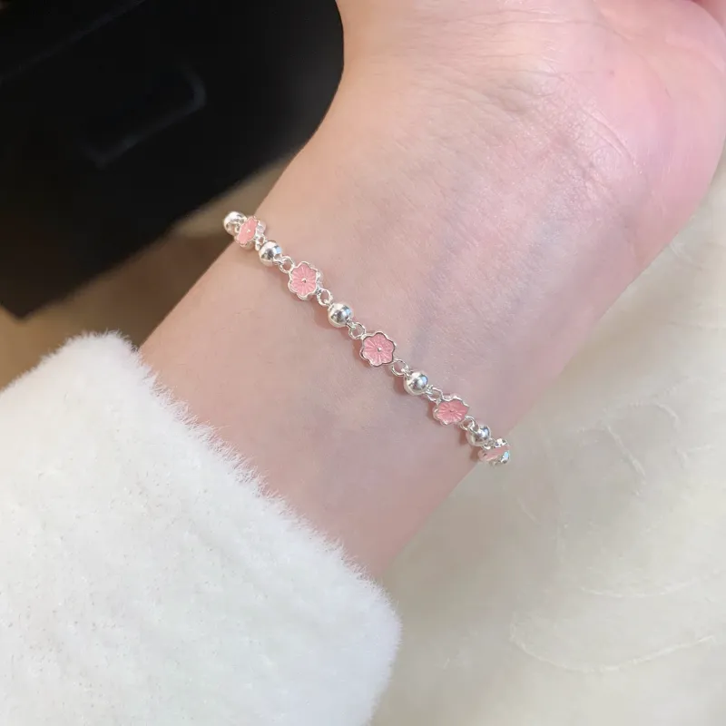 CUTE DAME Sterling Silver Bracelets Women's-3