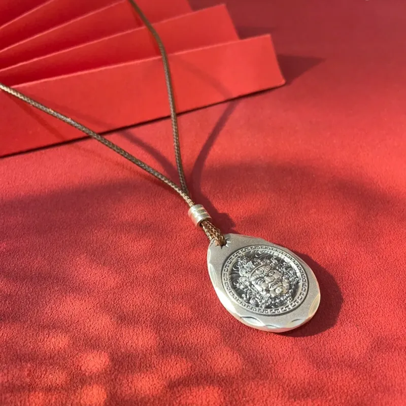 CUTE DAME Sterling Silver Necklaces Unisex-12