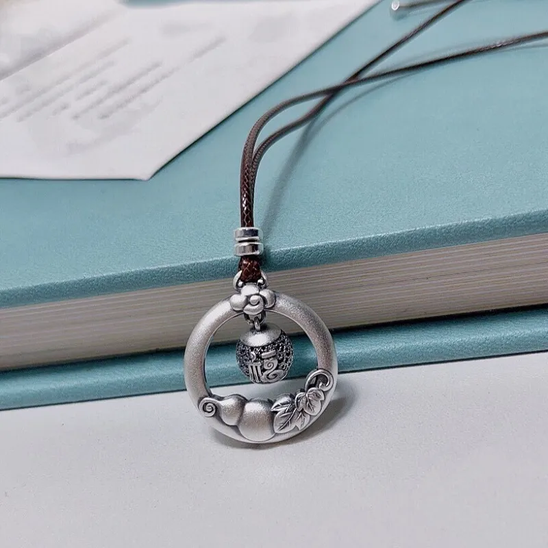 CUTE DAME S999 Sterling Silver Necklaces Unisex Silver-1
