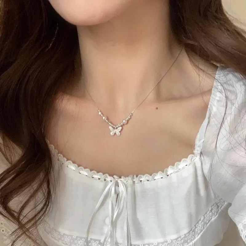 CUTE DAME 999 Fine Silver Necklaces Women's-3