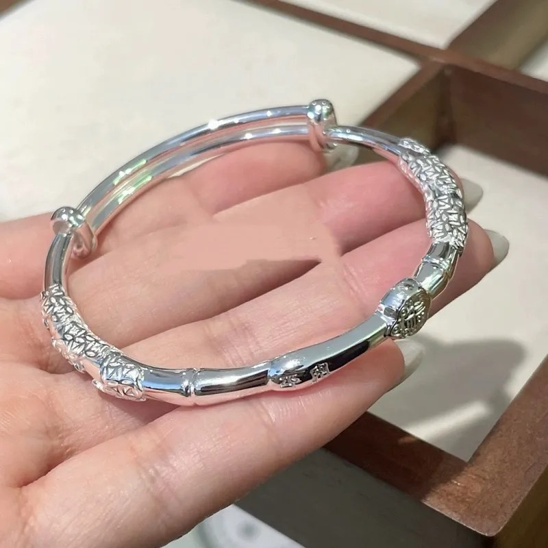 CUTE DAME S999 Fine Silver Sterling Silver Bracelets Women's Silver-2