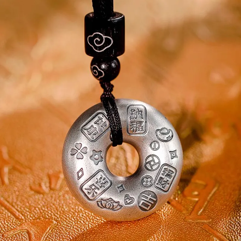 CUTE DAME Sterling Silver Necklaces Unisex-2