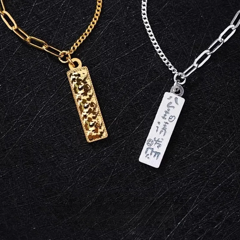 CUTE DAME Sterling Silver Necklaces Women's-6