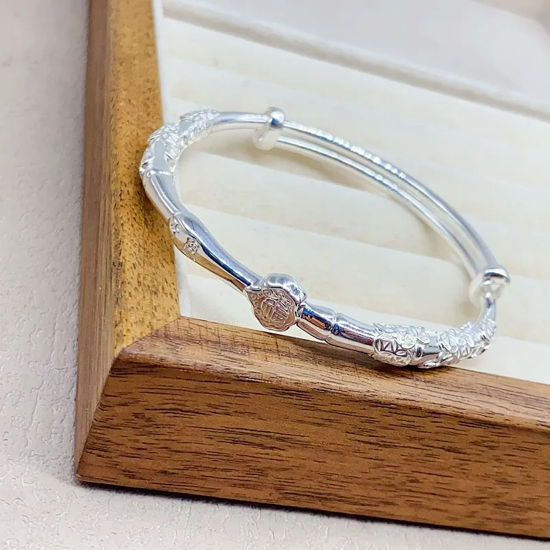 CUTE DAME S999 Fine Silver Sterling Silver Bracelets Women's Silver-4