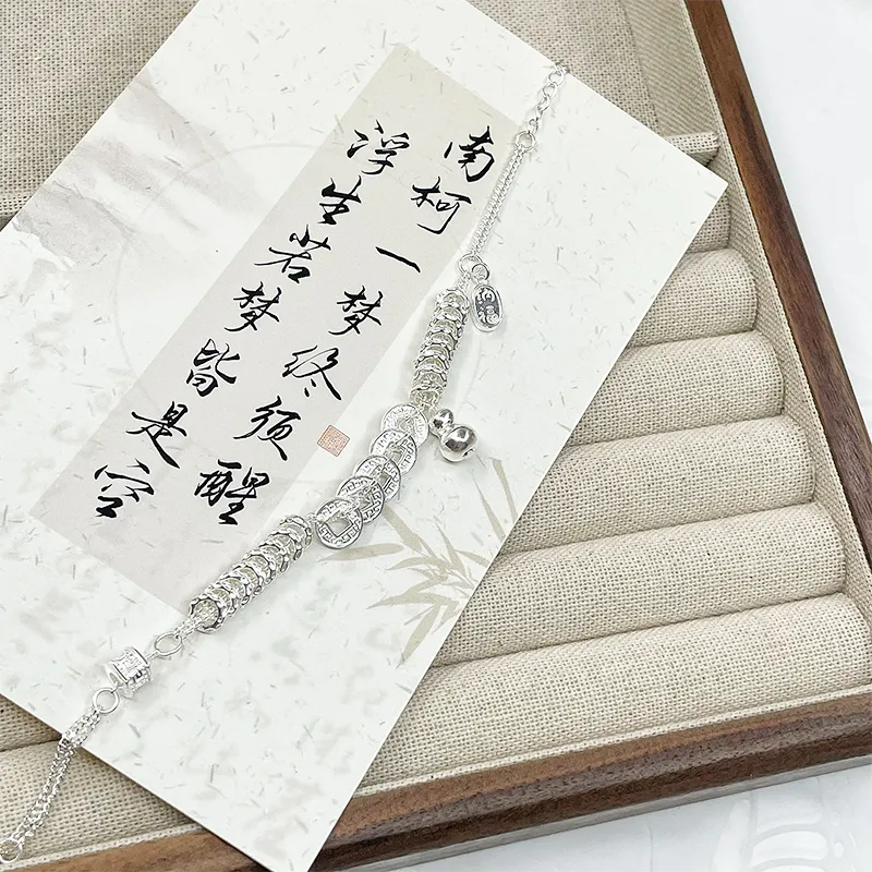 CUTE DAME Sterling Silver Bracelets Women's-5