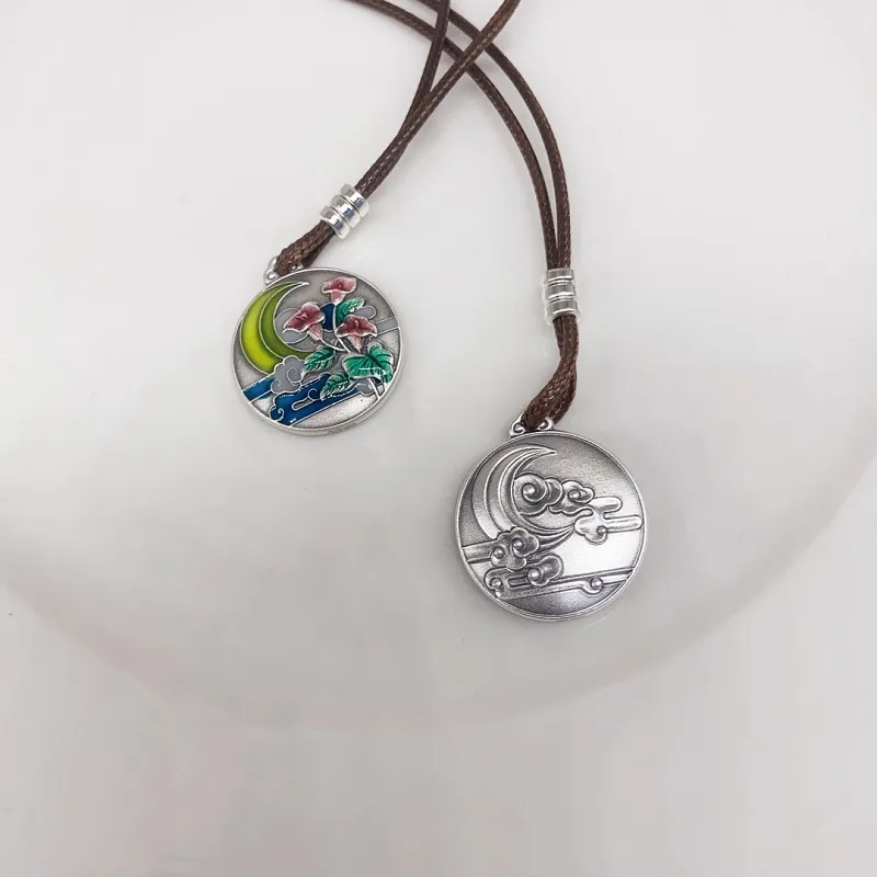 CUTE DAME S999 Sterling Silver Necklaces Unisex Silver-4