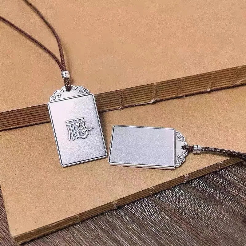 CUTE DAME 999 Fine Silver Necklaces Unisex Silver-1