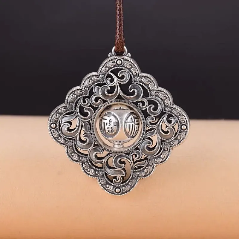 CUTE DAME S999 Sterling Silver Necklaces Unisex Silver-1