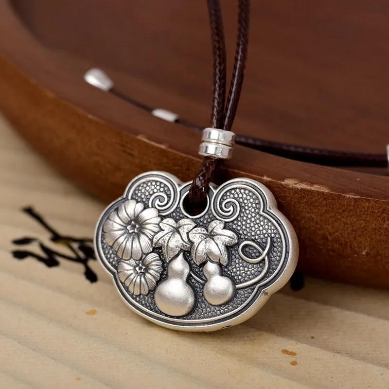 CUTE DAME S999 Sterling Silver Necklaces Women's Silver-3