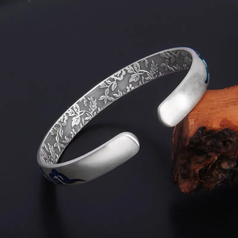 CUTE DAME S999 Sterling Silver Bracelets Women's Silver-3