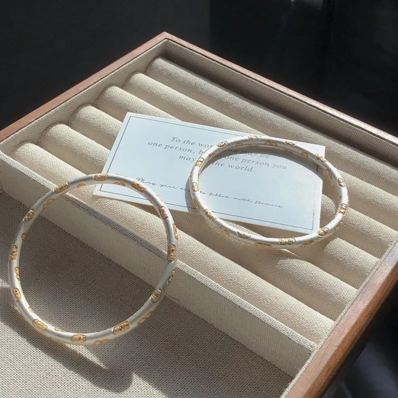 CUTE DAME S999 Sterling Silver Bracelets Women's Silver-4