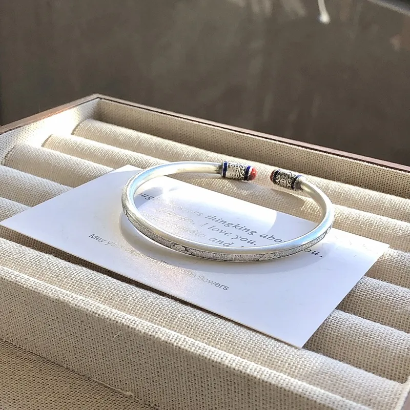 CUTE DAME S999 Sterling Silver Bracelets Women's Silver-1