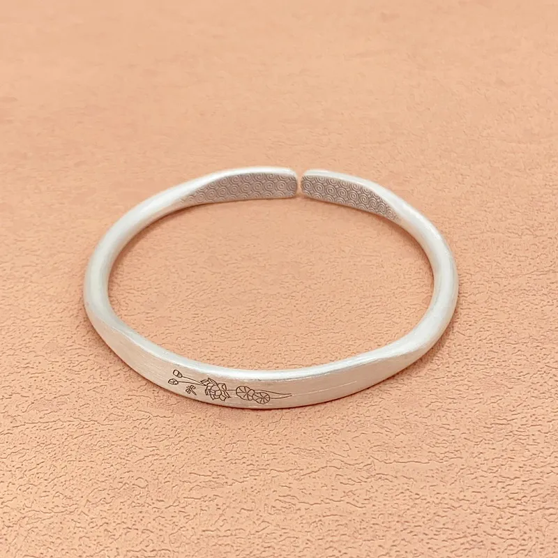 CUTE DAME S999 Sterling Silver Bracelets Women's Silver-3