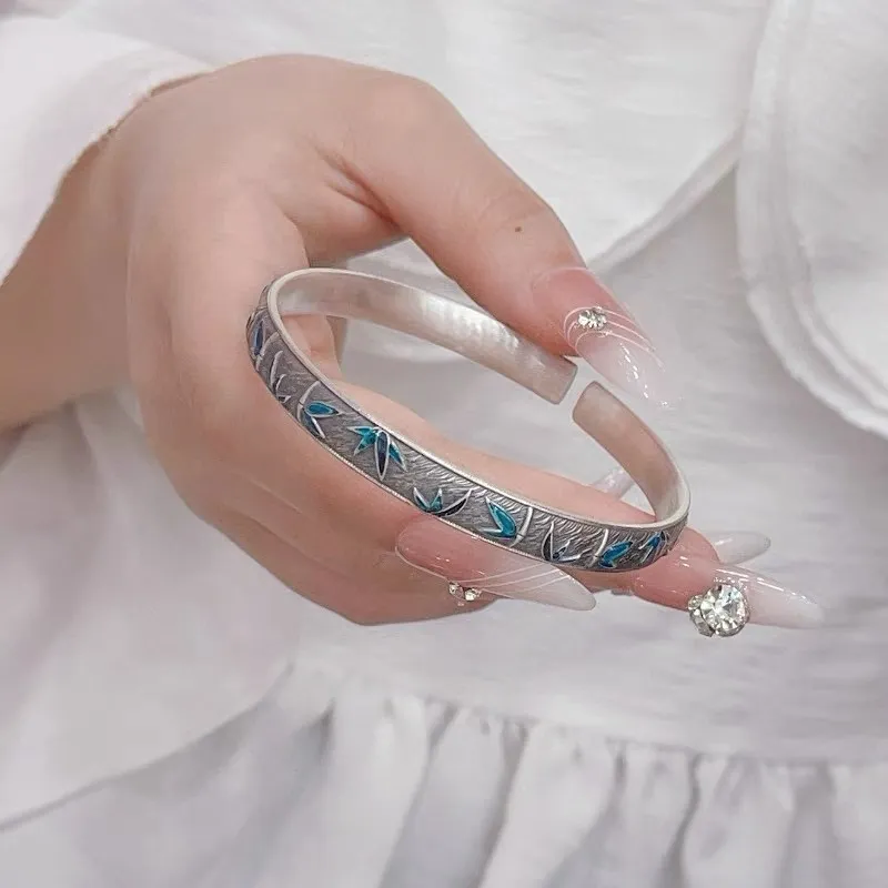 CUTE DAME S999 Sterling Silver Bracelets Women's Silver-2