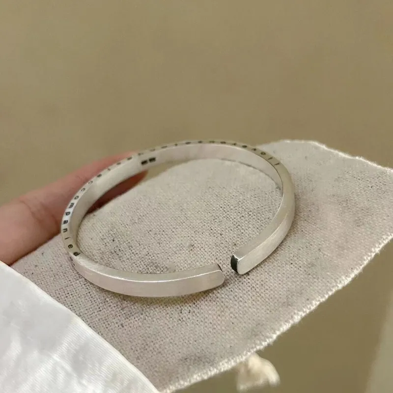 CUTE DAME S999 Sterling Silver Bracelets Women's Silver-3