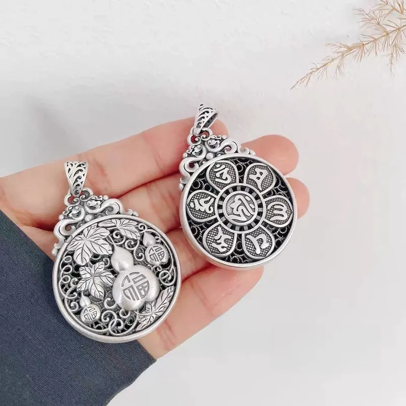 CUTE DAME S999 Sterling Silver Necklaces Unisex Silver-2