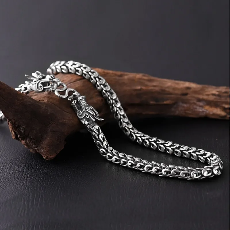 CUTE DAME S925 Necklaces Unisex Silver-4