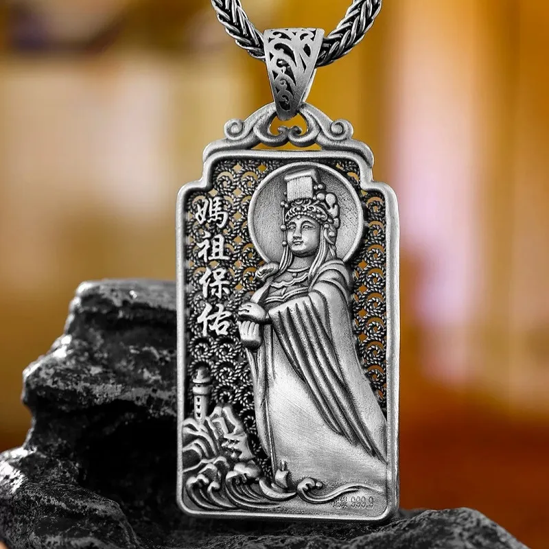 CUTE DAME S999 Sterling Silver Necklaces Unisex Silver-2