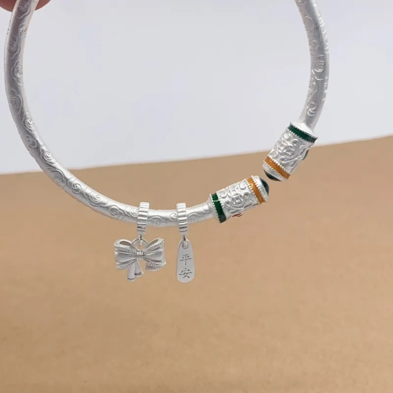 CUTE DAME S999 Fine Silver Sterling Silver Bracelets Women's Silver-4