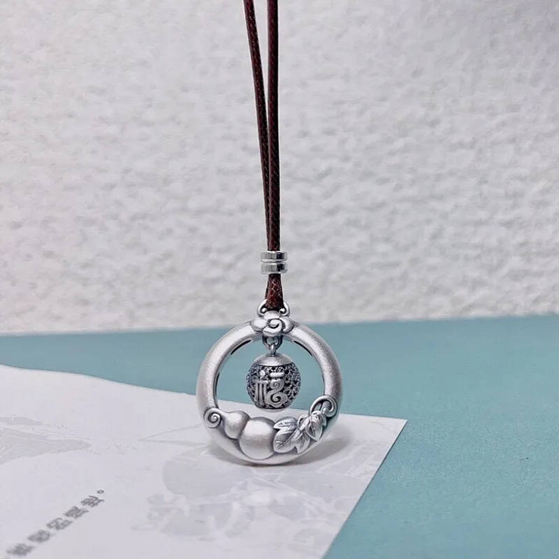 CUTE DAME S999 Sterling Silver Necklaces Unisex Silver-2