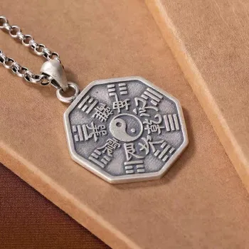 CUTE DAME S999 Sterling Silver Necklaces Unisex Silver