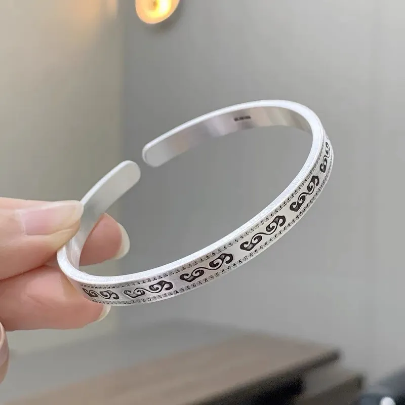 CUTE DAME S999 Sterling Silver Bracelets Women's Silver-2