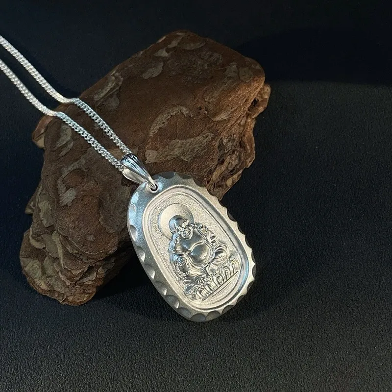 CUTE DAME S999 Sterling Silver Necklaces Unisex Silver-1