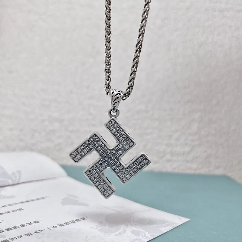 CUTE DAME S999 Sterling Silver Necklaces Unisex Silver-1
