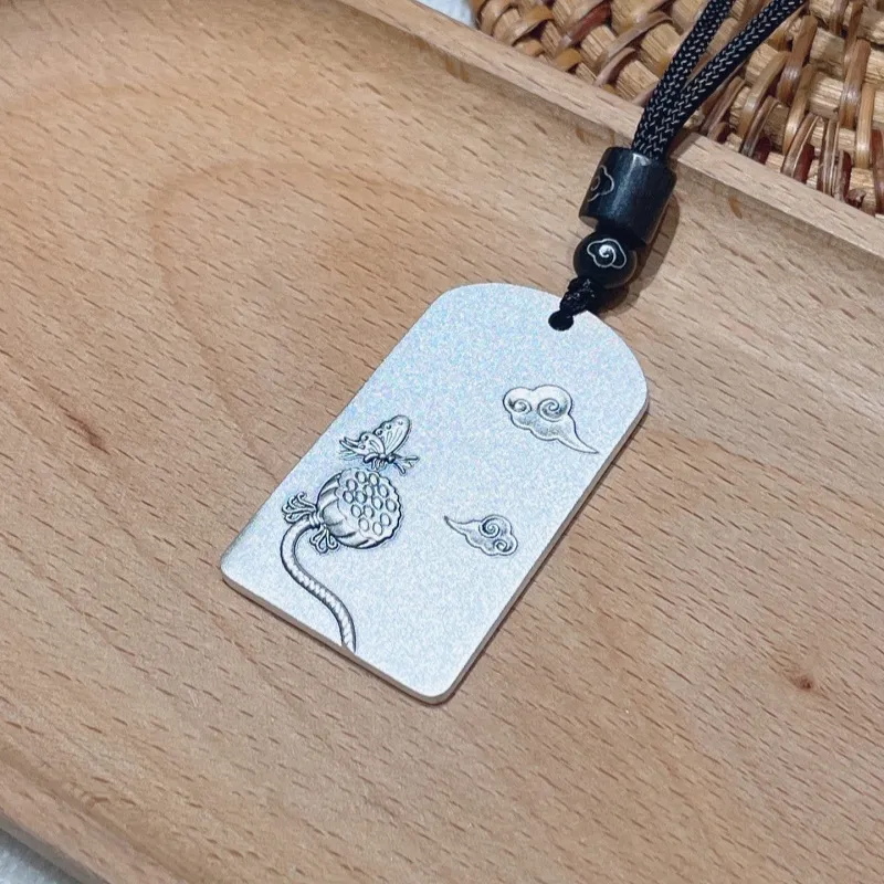CUTE DAME 999 Fine Silver Necklaces Women's Silver-2