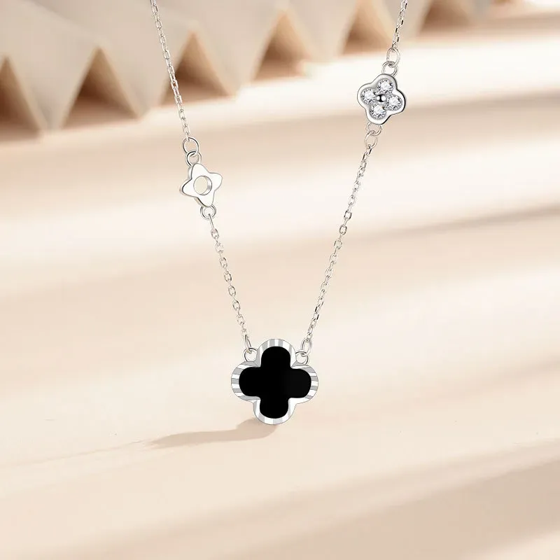 CUTE DAME Sterling Silver Necklaces Women's-1