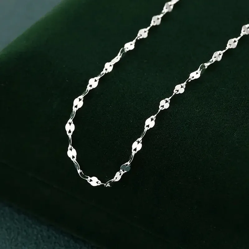 CUTE DAME S999 Sterling Silver Necklaces Women's Silver-1