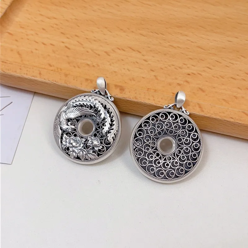 CUTE DAME S999 Sterling Silver Necklaces Unisex Silver-1
