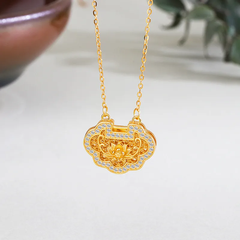 CUTE DAME 925 Sterling Silver Necklaces Women's-2