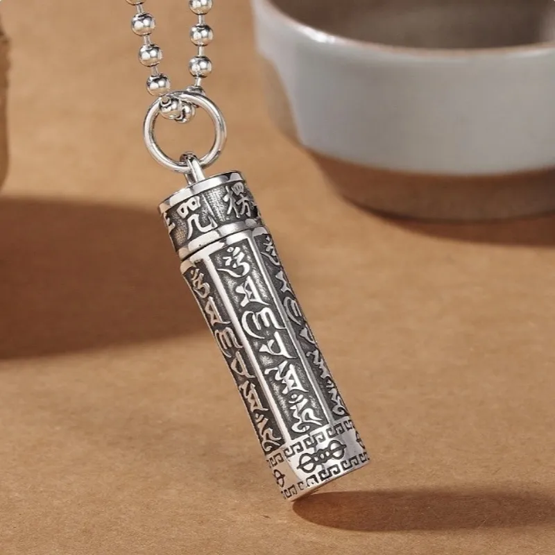 CUTE DAME S999 Fine Silver Sterling Silver Necklaces Unisex Silver-2