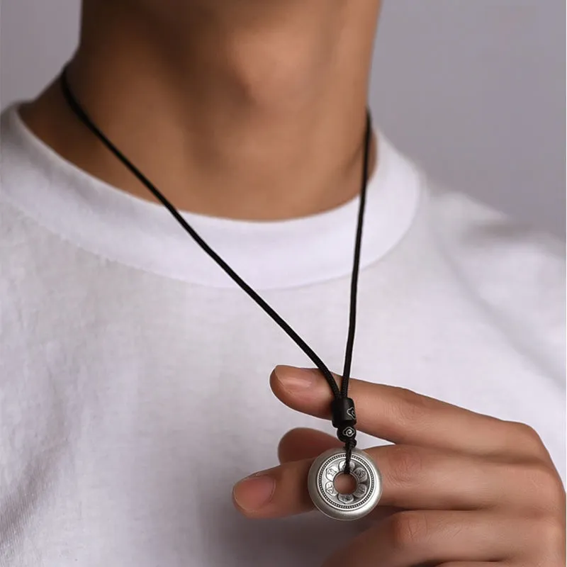 CUTE DAME Sterling Silver Necklaces Unisex-3