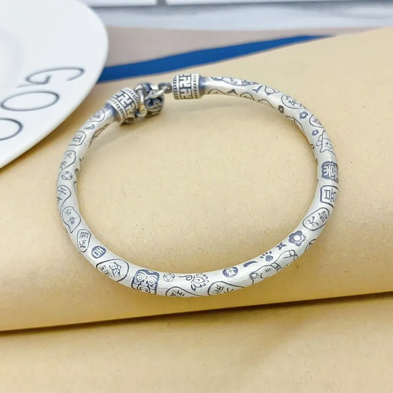 CUTE DAME S999 Sterling Silver Bracelets Women's Silver-2