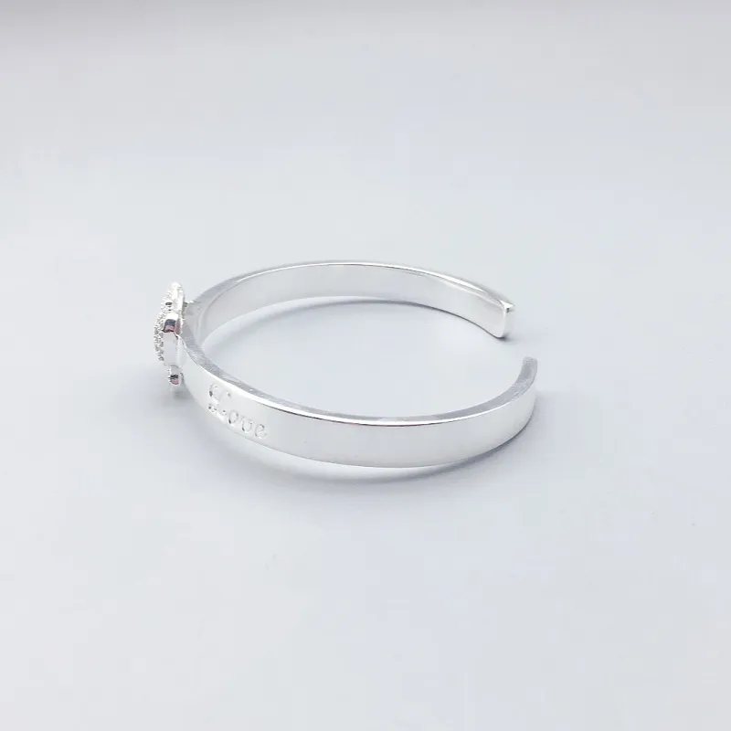 CUTE DAME S999 Sterling Silver Bracelets Women's Silver-3
