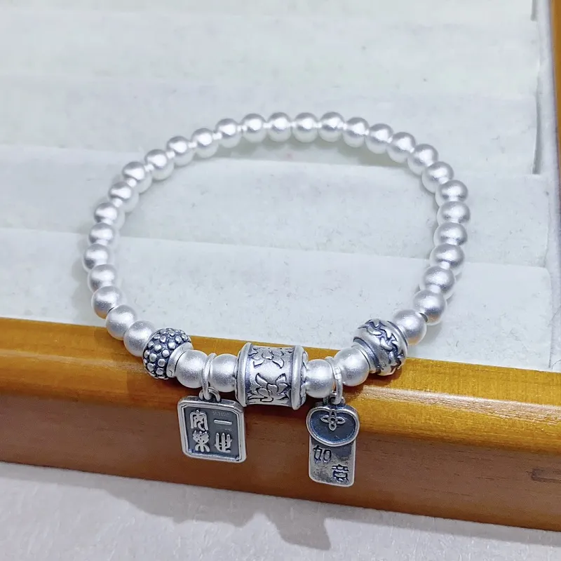CUTE DAME S990 Pure Silver Bracelets Women's Silver-2