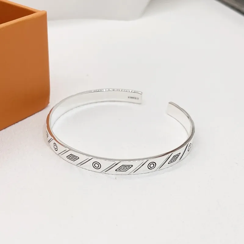 CUTE DAME S999 Bangles Women's Silver-2