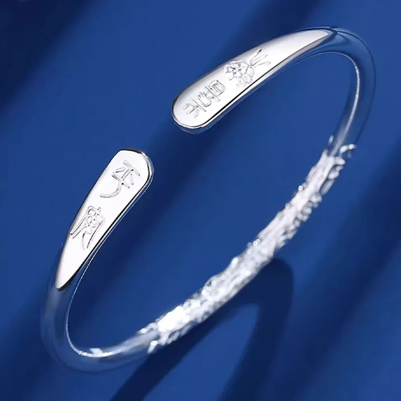 CUTE DAME S999 Fine Silver Sterling Silver Bracelets Women's-3