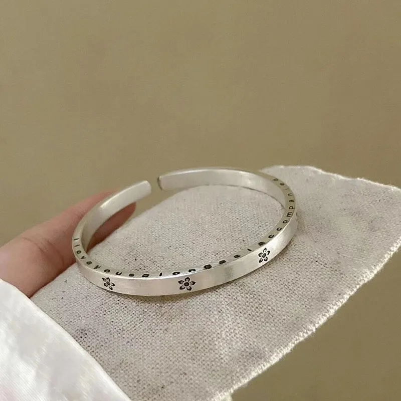 CUTE DAME S999 Sterling Silver Bracelets Women's Silver-2