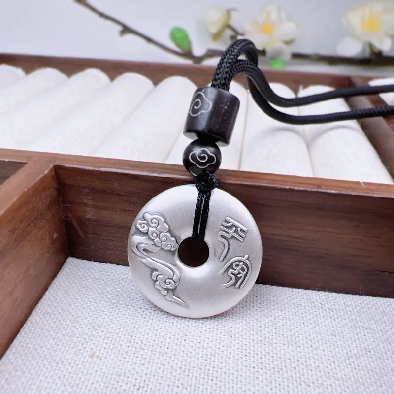 CUTE DAME S999 Sterling Silver Necklaces Unisex Silver-1