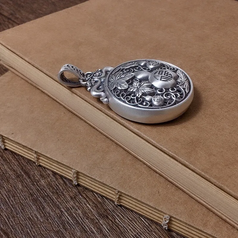 CUTE DAME S999 Sterling Silver Necklaces Unisex Silver-4