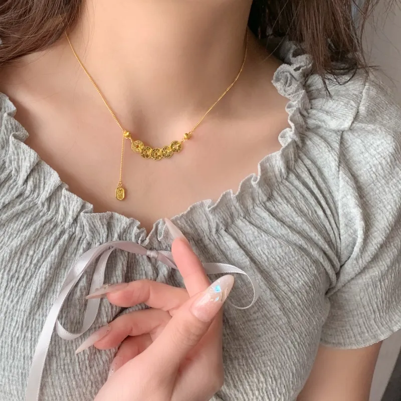 CUTE DAME S999 Fine Silver Necklaces Women's-1