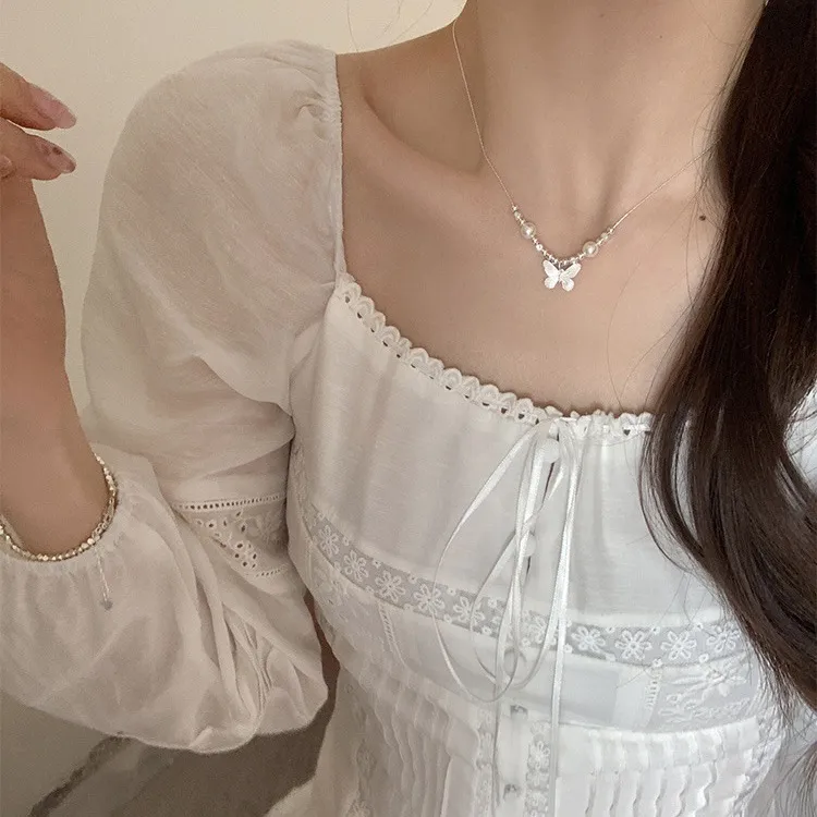 CUTE DAME 999 Fine Silver Necklaces Women's-4
