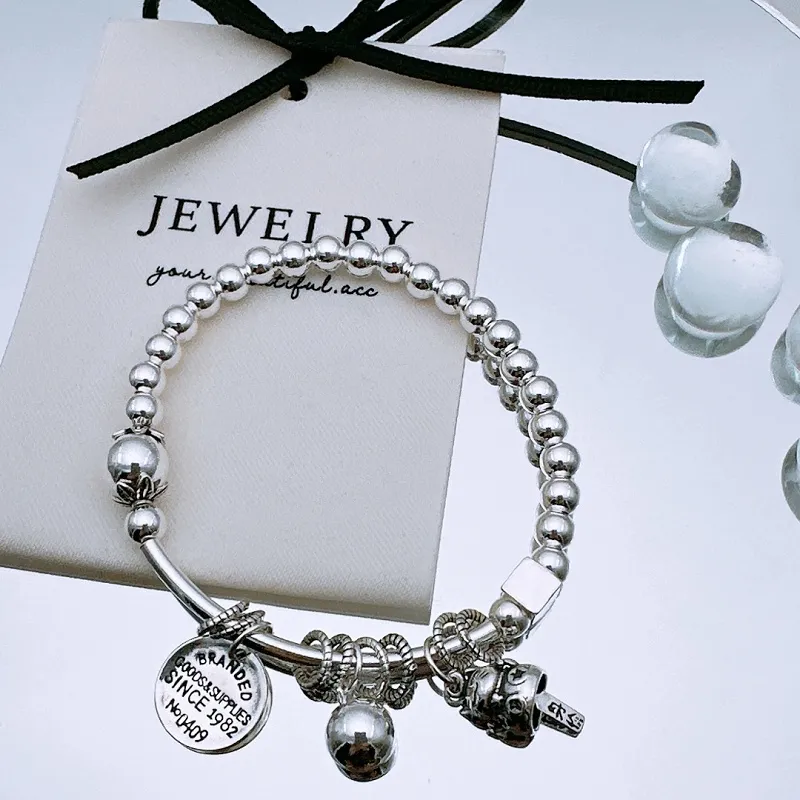 CUTE DAME S999 Pure Silver Bracelets Women's Silver-3