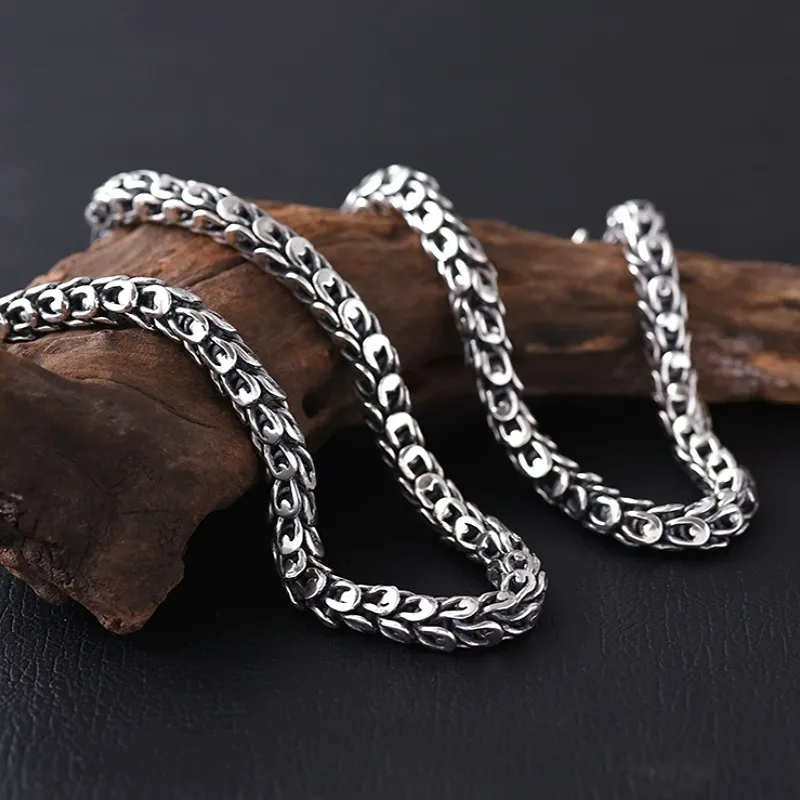 CUTE DAME S925 Necklaces Unisex Silver-5