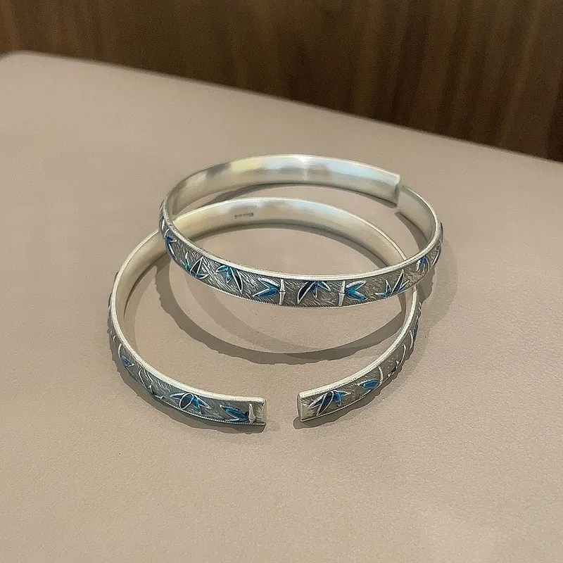 CUTE DAME S999 Sterling Silver Bracelets Women's Silver-1