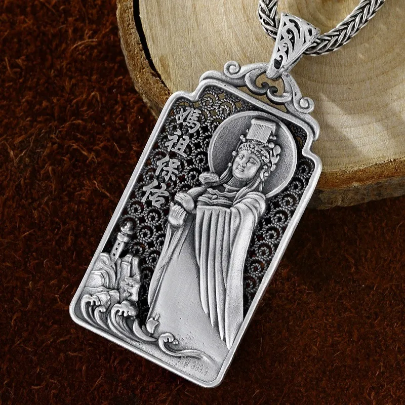 CUTE DAME S999 Sterling Silver Necklaces Unisex Silver-1
